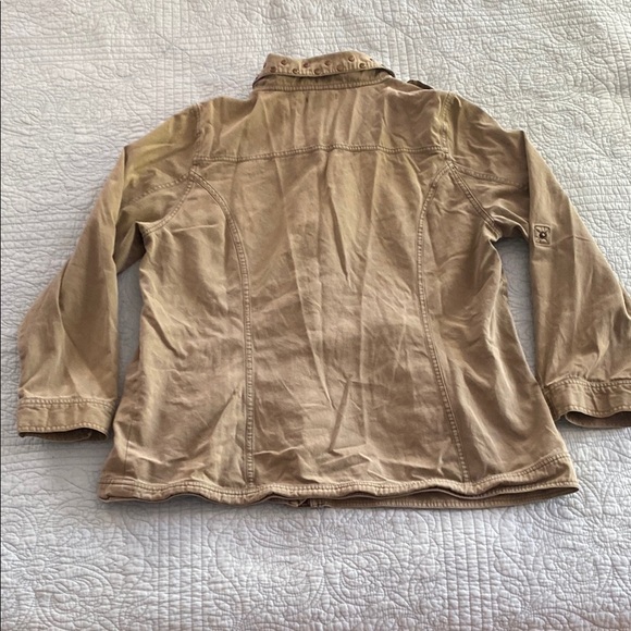 Torrid Tan Utility Jacket with Lightweight Fabric - Picture 4 of 4